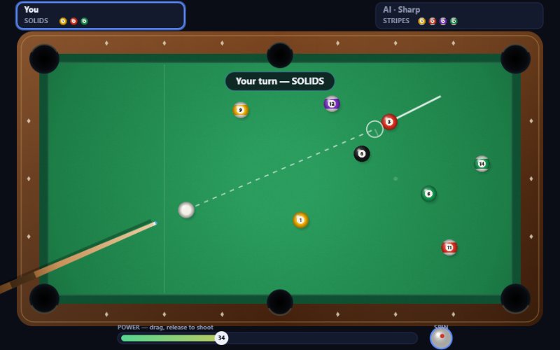 Corner Pocket gameplay